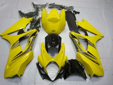 2007-2008 Yellow OEM Style Suzuki GSXR 1000 Fairings