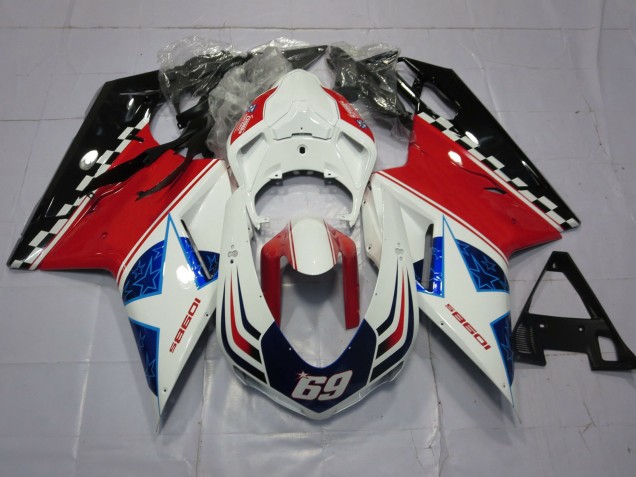 2007-2012 69 Ducati 848 1098 1198 Fairings
