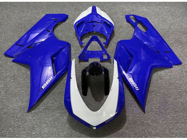 2007-2012 Gloss Blue SP Ducati 848 1098 1198 Fairings 2007-2012 Gloss Blue SP Ducati 848 1098 1198 Fairings