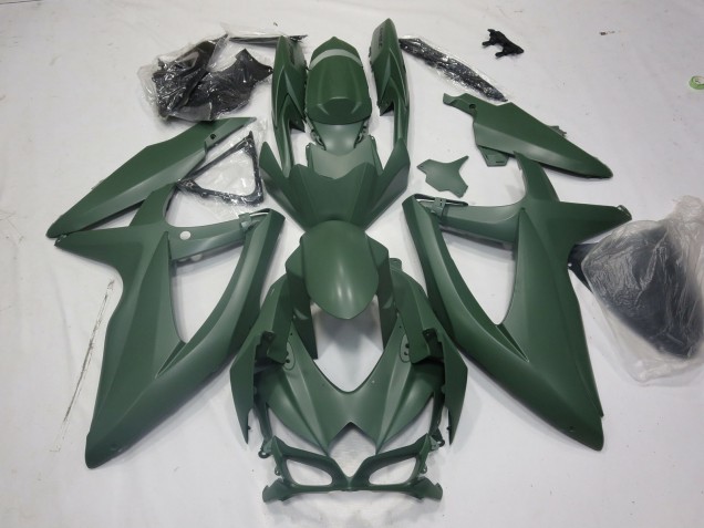 2008-2010 Army Green Suzuki GSXR 600-750 Fairings 2008-2010 Army Green Suzuki GSXR 600-750 Fairings