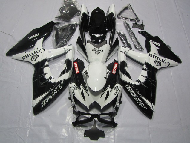 2008-2010 Black Corona Suzuki GSXR 600-750 Fairings 2008-2010 Black Corona Suzuki GSXR 600-750 Fairings