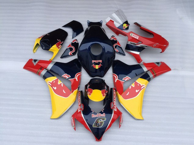 2008-2011 Blue Red Bull Honda CBR1000RR Fairings 2008-2011 Blue Red Bull Honda CBR1000RR Fairings