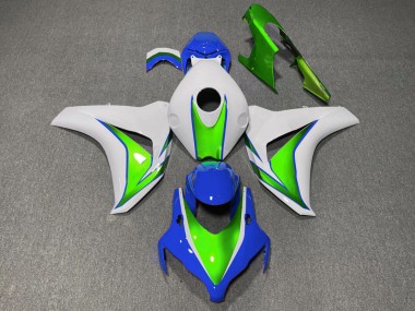 2008-2011 Gloss Green and Blue Honda CBR1000RR Fairings