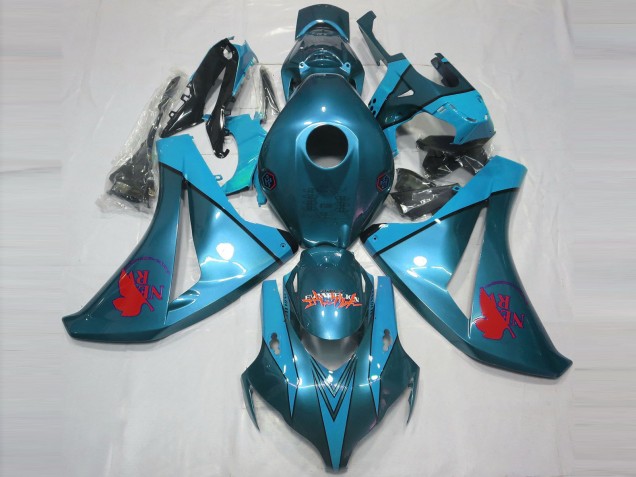 2008-2011 Light Blue Custom Honda CBR1000RR Fairings 2008-2011 Light Blue Custom Honda CBR1000RR Fairings