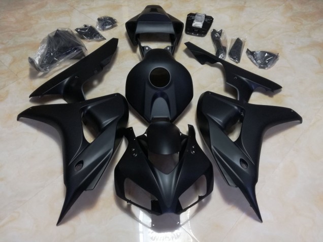 2008-2011 Matte Black Honda CBR1000RR Fairings