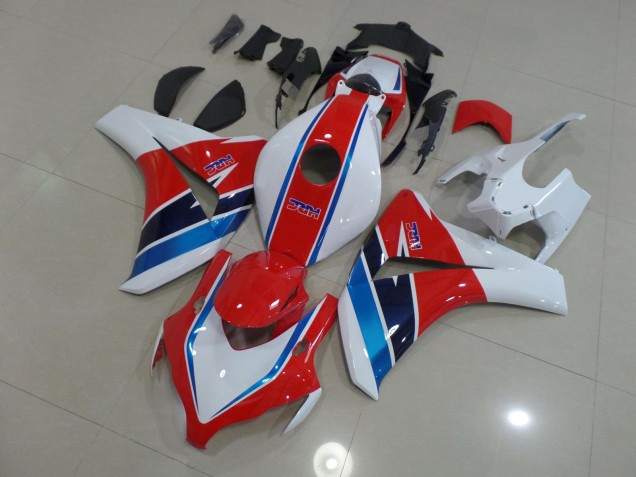 2008-2011 Red Blue and White Honda CBR1000RR Fairings 2008-2011 Red Blue and White Honda CBR1000RR Fairings