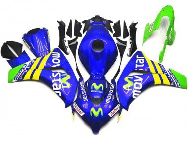 2008-2011 Vibrant MoviStar Honda CBR1000RR Fairings