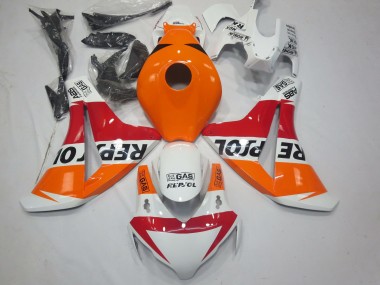 2008-2011 White Repsol Honda CBR1000RR Fairings
