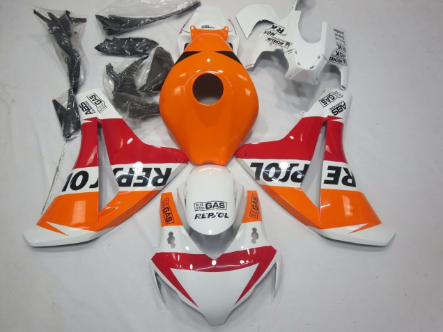 2008-2011 White Repsol Honda CBR1000RR Fairings
