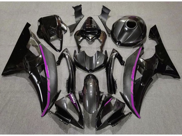 2008-2016 Carbon Fiber & Pink Yamaha R6 Fairings