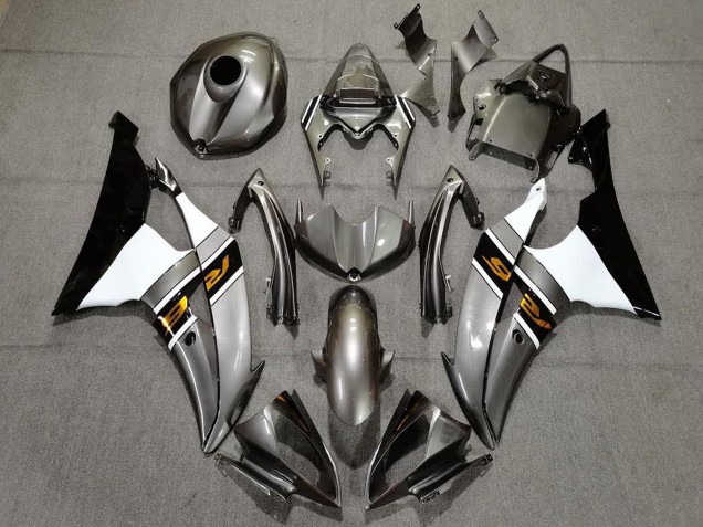 2008-2016 Gloss Gray & Bronze Yamaha R6 Fairings 2008-2016 Gloss Gray & Bronze Yamaha R6 Fairings