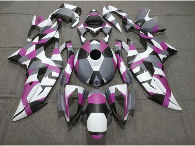 2008-2016 Pink Camo Plain Yamaha R6 Fairings