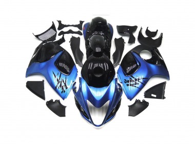 2008-2019 Deep blue with Black Custom Suzuki GSXR 1300 Fairings
