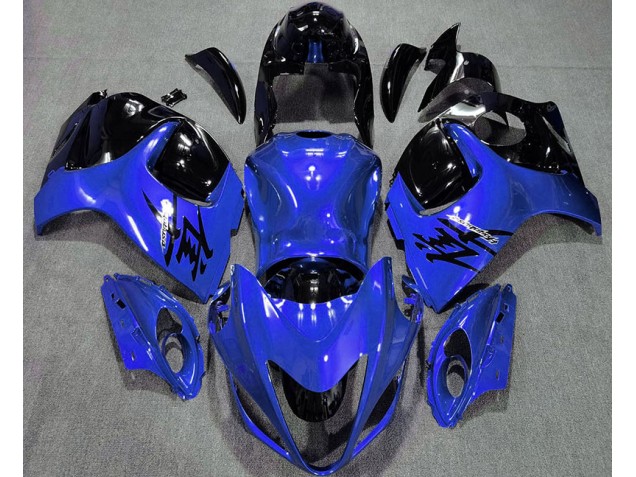 2008-2019 Gloss Blue and Black Suzuki GSXR 1300 Fairings 2008-2019 Gloss Blue and Black Suzuki GSXR 1300 Fairings