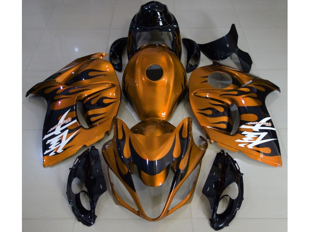 2008-2019 Gloss Orange & Black Suzuki GSXR 1300 Fairings 2008-2019 Gloss Orange & Black Suzuki GSXR 1300 Fairings