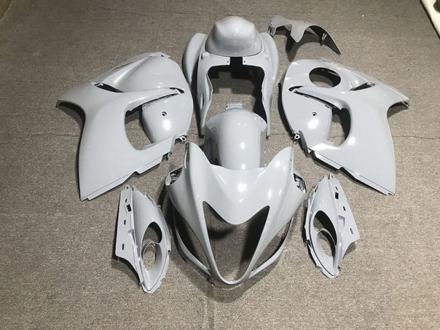 2008-2019 Light Grey Suzuki GSXR 1300 Fairings 2008-2019 Light Grey Suzuki GSXR 1300 Fairings