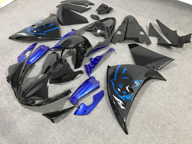 2009-2012 Blue Panther Yamaha R1 Fairings 2009-2012 Blue Panther Yamaha R1 Fairings
