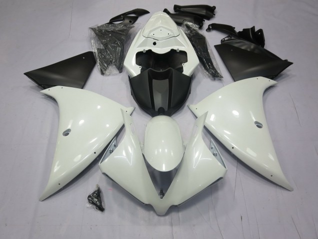2009-2012 Gloss White Yamaha R1 Fairings 2009-2012 Gloss White Yamaha R1 Fairings