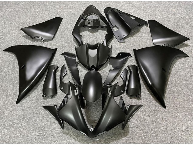 2009-2012 Matte Black & Gold Yamaha R1 Fairings 2009-2012 Matte Black & Gold Yamaha R1 Fairings