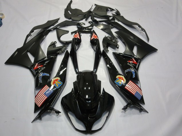 2009-2012 Merica Kawasaki ZX6R Fairings 2009-2012 Merica Kawasaki ZX6R Fairings