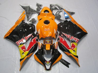 2009-2012 Orange Red Bull Honda CBR600RR Fairings