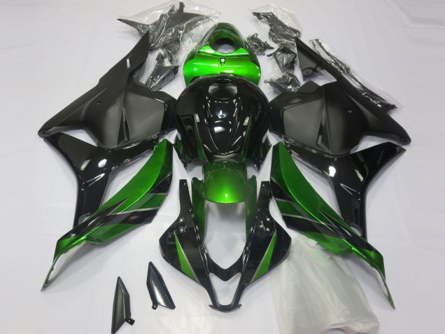 2009-2012 Special Green Matte Black Honda CBR600RR Fairings