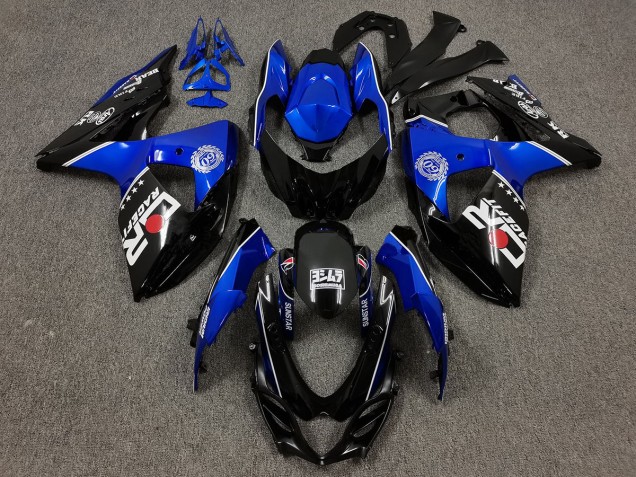 2009-2016 Black and Blue with Custom Suzuki GSXR 1000 Fairings 2009-2016 Black and Blue with Custom Suzuki GSXR 1000 Fairings