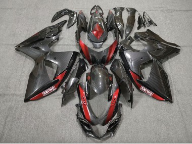 2009-2016 Carbon Fiber Red Suzuki GSXR 1000 Fairings