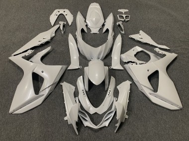2009-2016 Plain Gloss White Suzuki GSXR 1000 Fairings