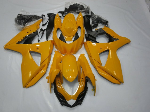 2009-2016 Shining Yellow Suzuki GSXR 1000 Fairings 2009-2016 Shining Yellow Suzuki GSXR 1000 Fairings