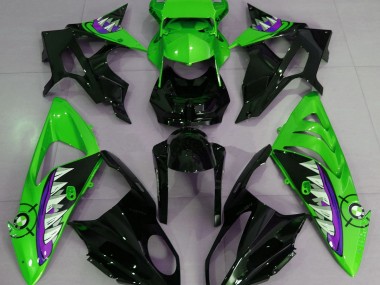 2009-2018 Light Green Shark BMW S1000RR Fairings