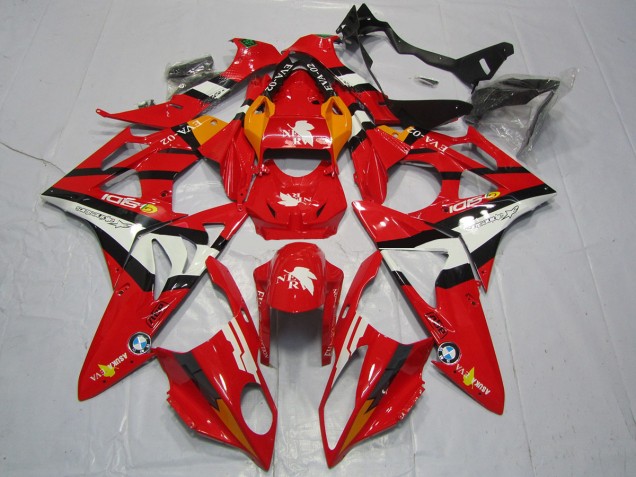 2009-2018 Red and White BMW S1000RR Fairings 2009-2018 Red and White BMW S1000RR Fairings