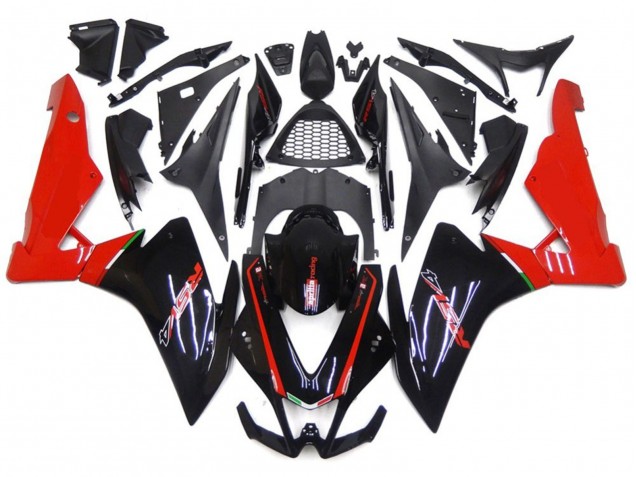 2010-2015 Red and Black Aprilia RSV4 1000 Fairings 2010-2015 Red and Black Aprilia RSV4 1000 Fairings