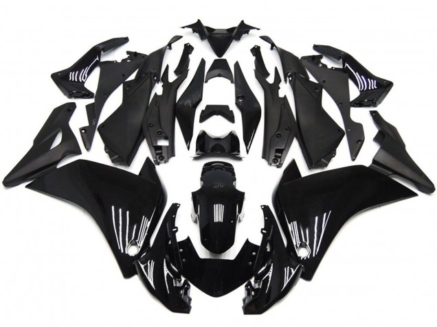 2011-2013 Gloss Black Red R Honda CBR250RR Fairings