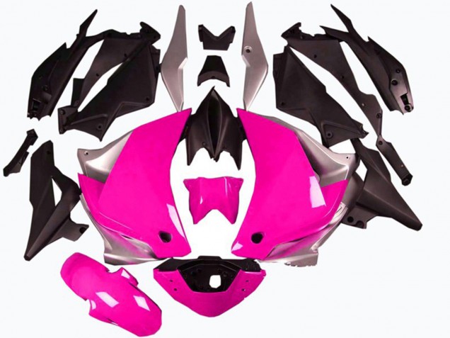 2011-2013 Pink and Silver Honda CBR250RR Fairings