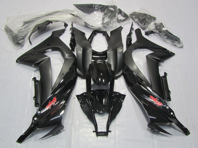2011-2015 Black Matte Gloss Kawasaki ZX10R Fairings