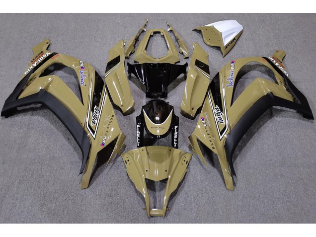 2011-2015 OEM Style Desert Tan Kawasaki ZX10R Fairings 2011-2015 OEM Style Desert Tan Kawasaki ZX10R Fairings