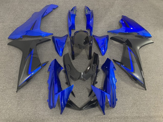 2011-2020 Blue Black and Gray Suzuki GSXR 600-750 Fairings 2011-2020 Blue Black and Gray Suzuki GSXR 600-750 Fairings