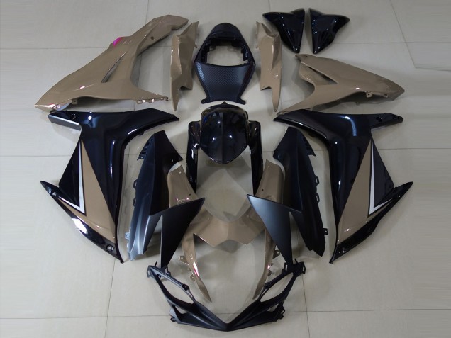 2011-2020 Gloss Brown and Black Suzuki GSXR 600-750 Fairings 2011-2020 Gloss Brown and Black Suzuki GSXR 600-750 Fairings