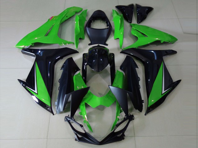 2011-2020 Gloss Green and Black Suzuki GSXR 600-750 Fairings 2011-2020 Gloss Green and Black Suzuki GSXR 600-750 Fairings