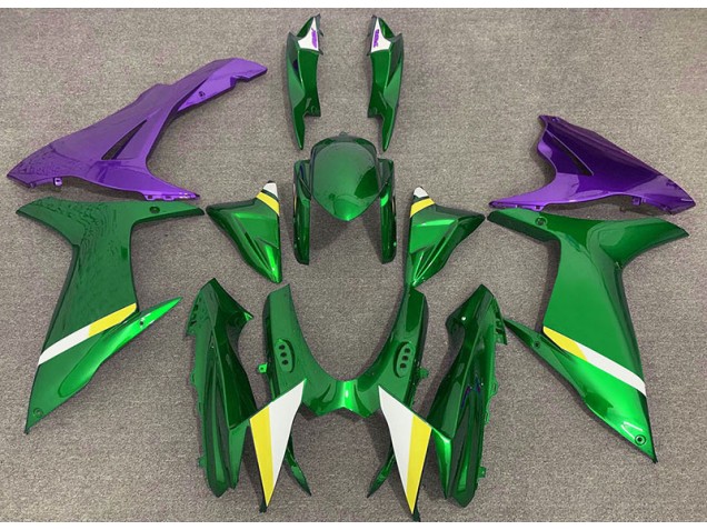 2011-2020 Gloss Green and Purple Suzuki GSXR 600-750 Fairings 2011-2020 Gloss Green and Purple Suzuki GSXR 600-750 Fairings