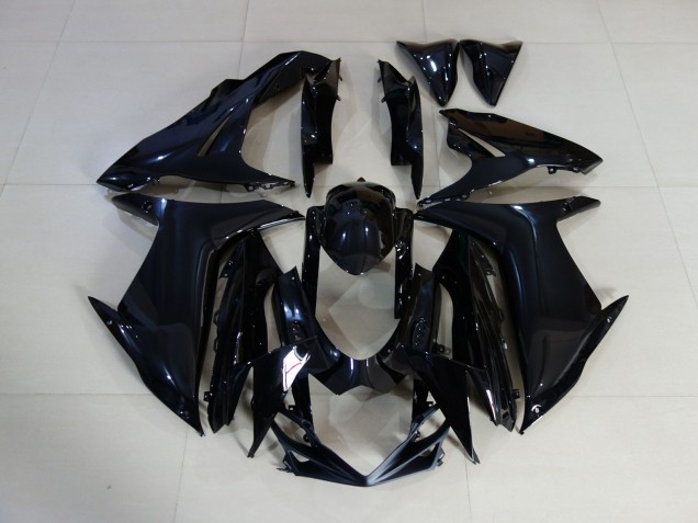 2011-2020 Plain Gloss Black Suzuki GSXR 600-750 Fairings 2011-2020 Plain Gloss Black Suzuki GSXR 600-750 Fairings