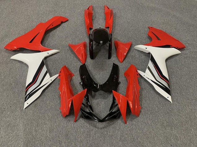 2011-2020 Red and Gloss White Style Suzuki GSXR 600-750 Fairings 2011-2020 Red and Gloss White Style Suzuki GSXR 600-750 Fairings