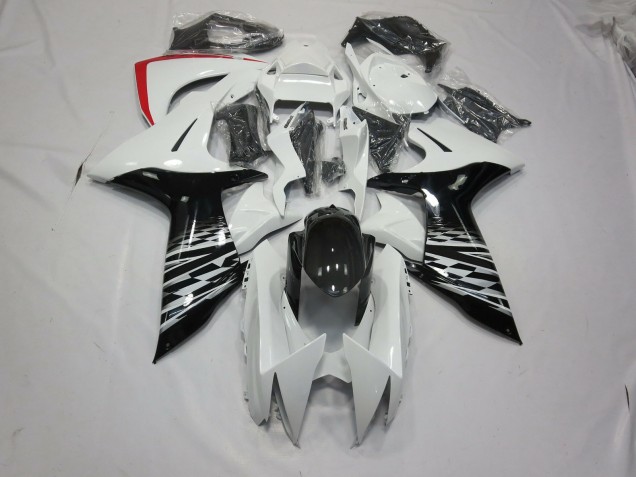 2011-2020 White and Black Suzuki GSXR 600-750 Fairings 2011-2020 White and Black Suzuki GSXR 600-750 Fairings