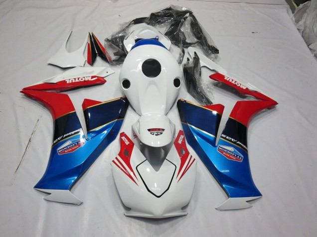 2012-2016 Blue and Red Honda CBR1000RR Fairings
