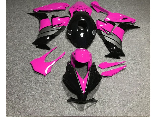 2012-2016 Gloss Pink Black and Gray Honda CBR1000RR Fairings 2012-2016 Gloss Pink Black and Gray Honda CBR1000RR Fairings