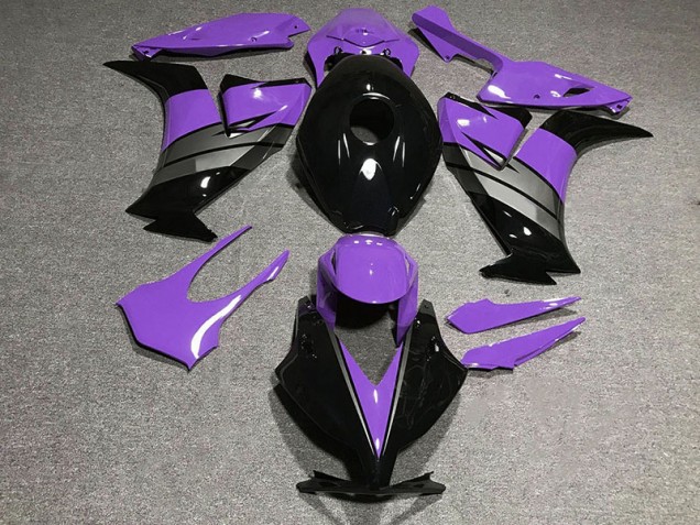 2012-2016 Gloss Purple Black and Gray Honda CBR1000RR Fairings 2012-2016 Gloss Purple Black and Gray Honda CBR1000RR Fairings