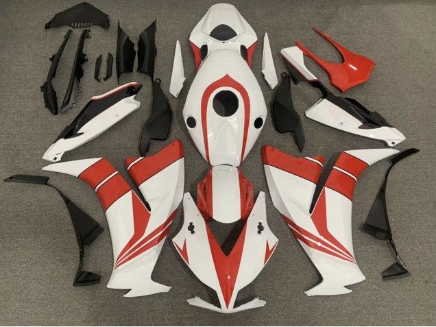 2012-2016 Gloss Red and White Honda CBR1000RR Fairings 2012-2016 Gloss Red and White Honda CBR1000RR Fairings