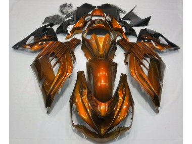 2012-2019 Burnt Orange Gloss Kawasaki ZX14R Fairings