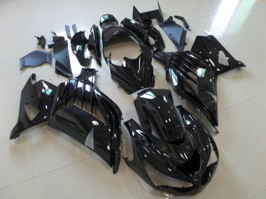 2012-2019 Gloss Black Kawasaki ZX14R Fairings